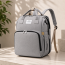 Mochila Bebê Completa - Bolsa Maternidade Térmica que vira berço