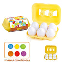 Brinquedo Montessori Caixa de Ovos